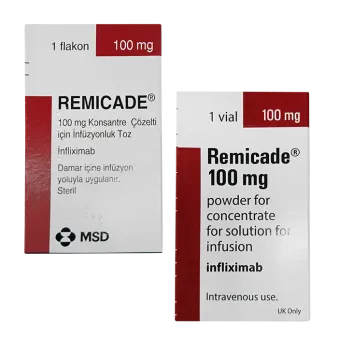 Ремикейд (Инфликсимаб) 100мг 1 шт. лиофилизат для приготовления раствора для инфузий