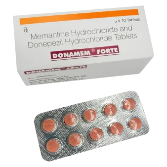 Миореол 10мг / 10мг аналог Донепезил/мемантин :: Donamem Forte таблетки блистер №10