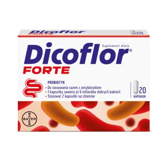 Дикофлор форте пробиотик (лактобактерии) Dicoflor forte капс. №20
